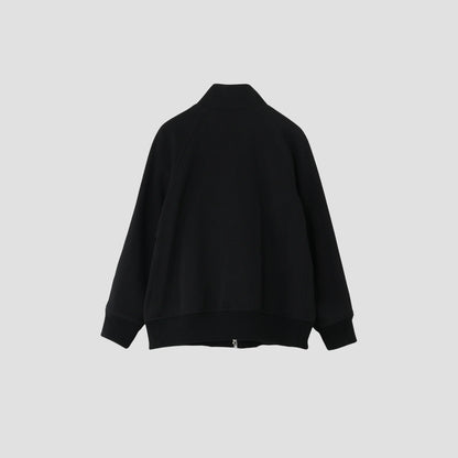WOOL COTTON WHIPCORD BLOUSON
