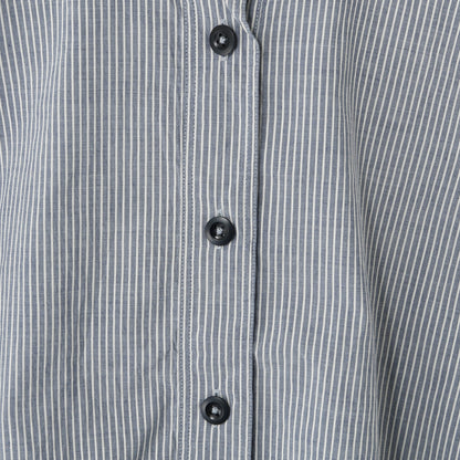 COTTON LINEN STRIPE SHIRT