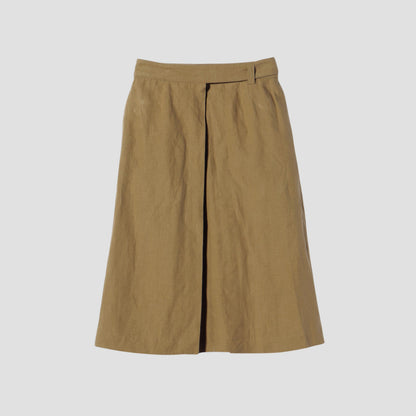 SHIRTING LINEN SKIRT
