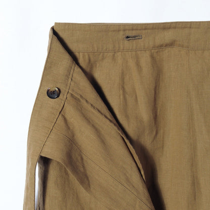 SHIRTING LINEN SKIRT