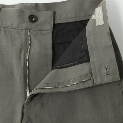 DRY COTTON GABARDINE TROUSERS