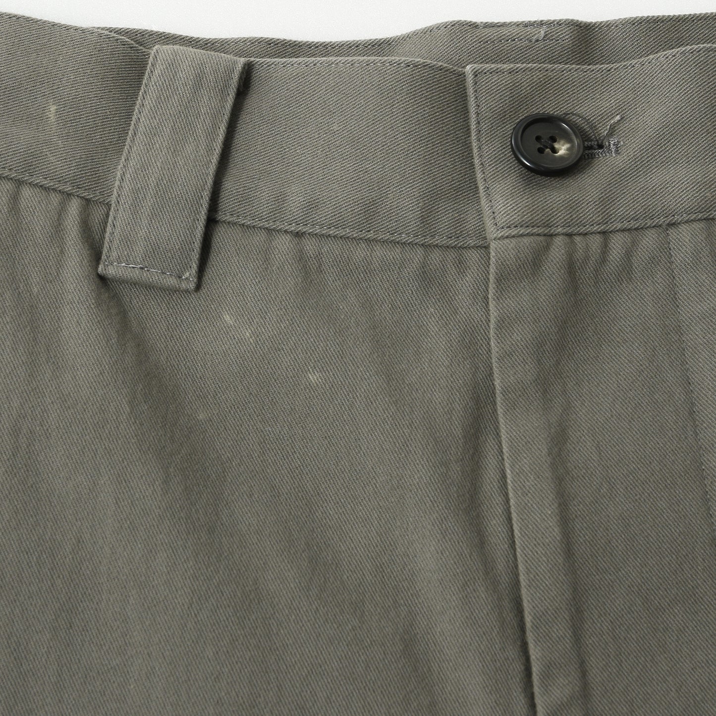 DRY COTTON GABARDINE TROUSERS