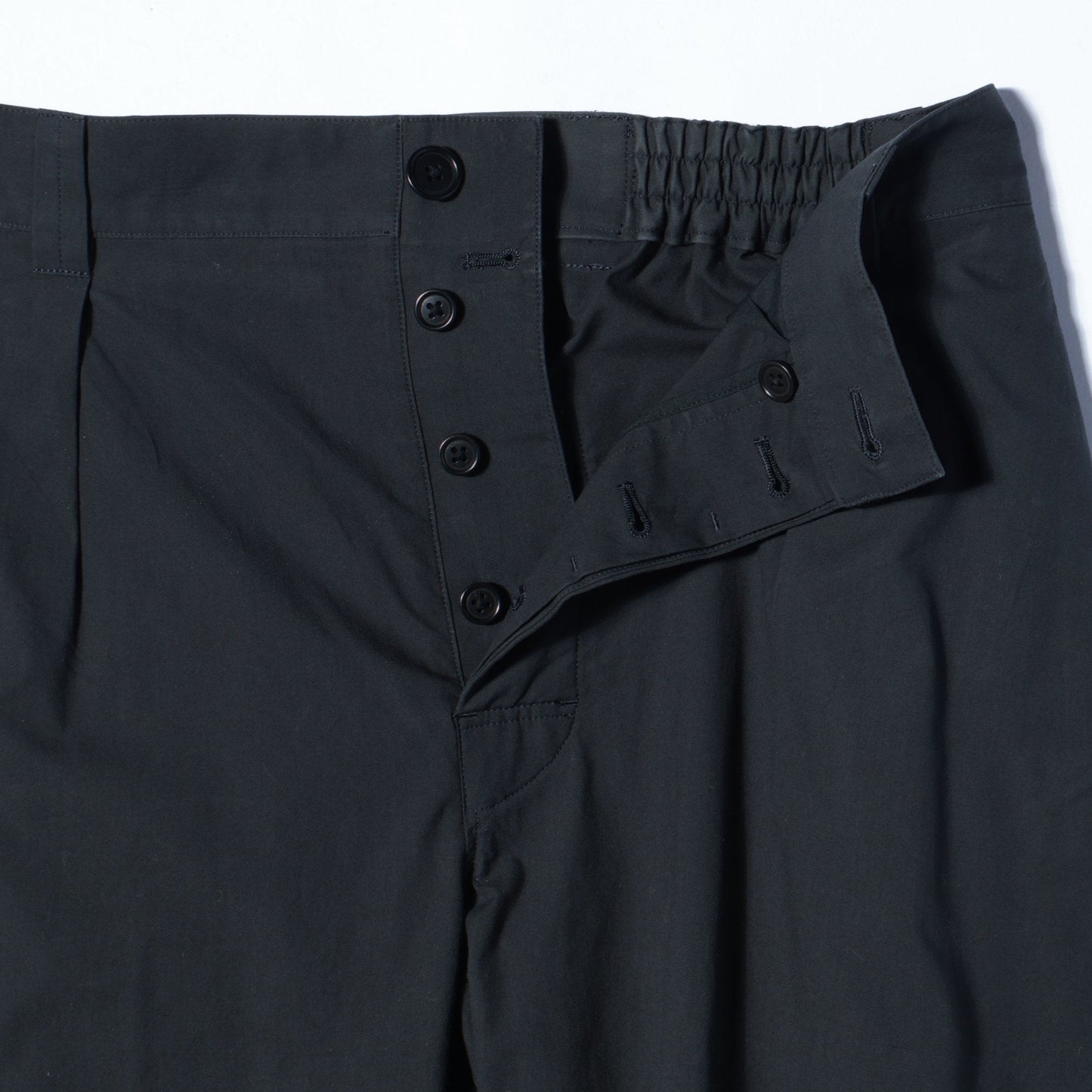 LIGHTWEIGHT COTTON POPLIN TROUSERS