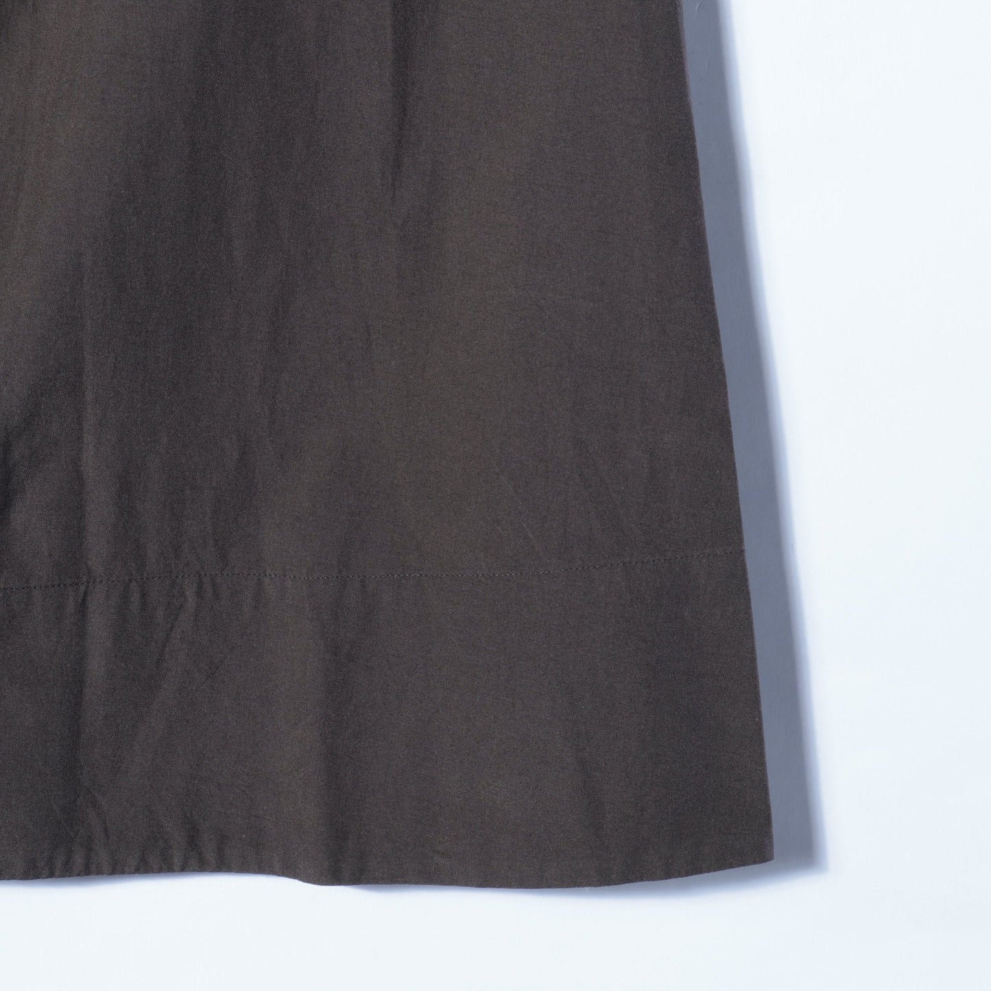SILK COTTON POPLIN DRESS