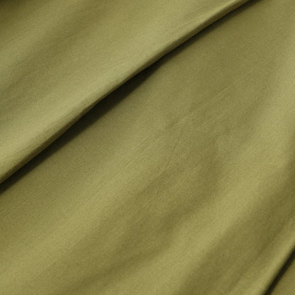 SILK COTTON POPLIN SKIRT