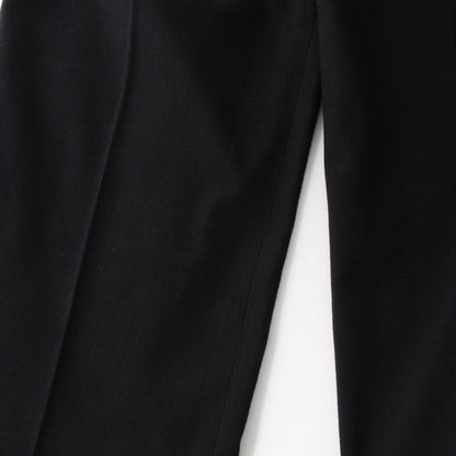 BRUSHED COTTON WOOL TROUSERS
