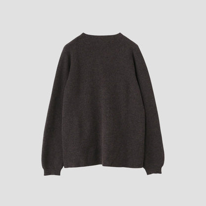 LAMBSWOOL HIGH BREAK CARDIGAN KNIT