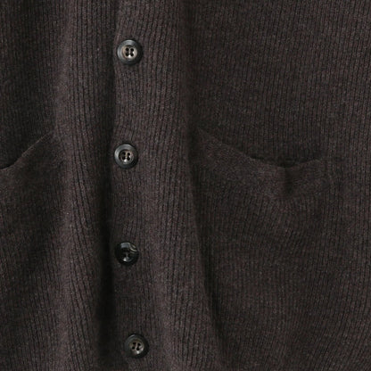 LAMBSWOOL HIGH BREAK CARDIGAN KNIT