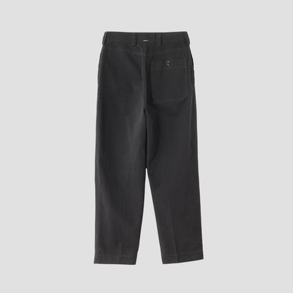 BASIC BRUSHED COTTON CHINO TROUSERS