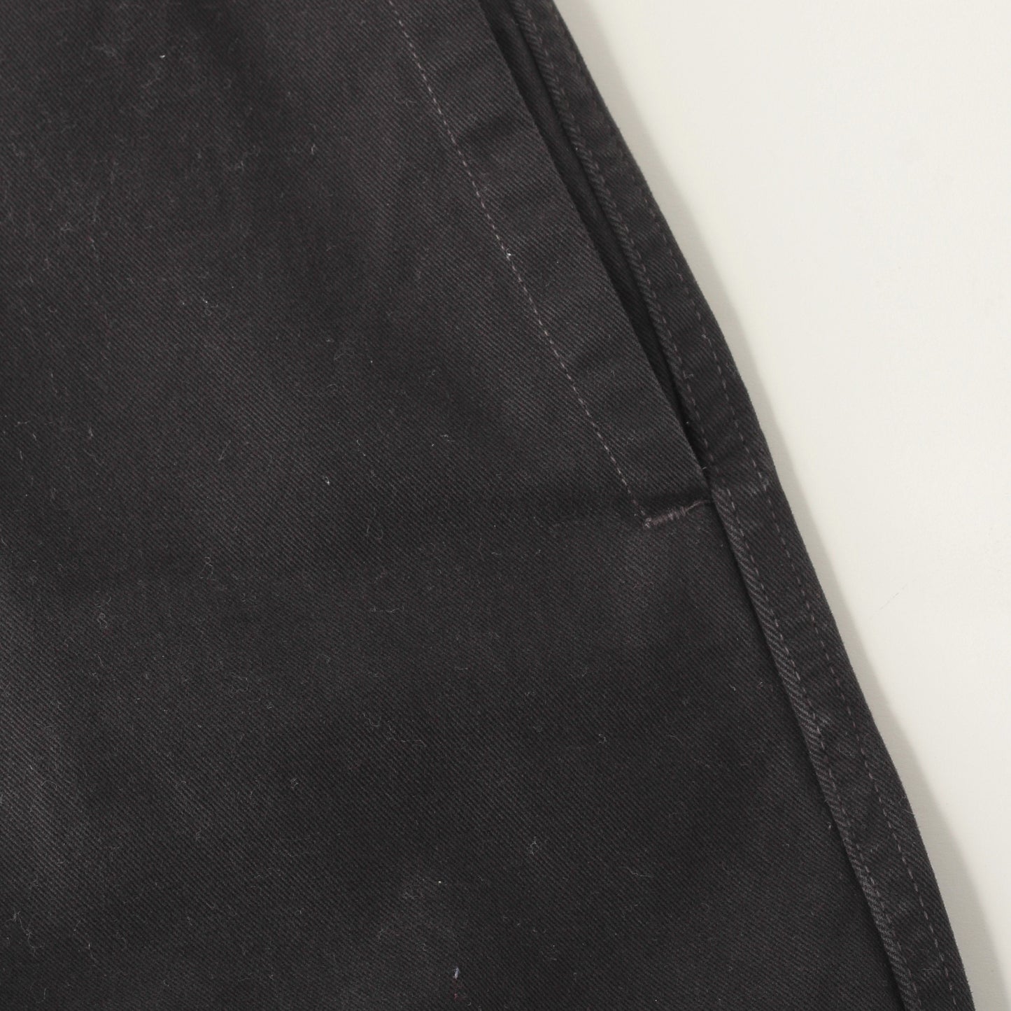 BASIC BRUSHED COTTON CHINO TROUSERS