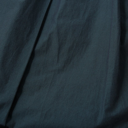 YARN DYED COTTON POPLIN SKIRT