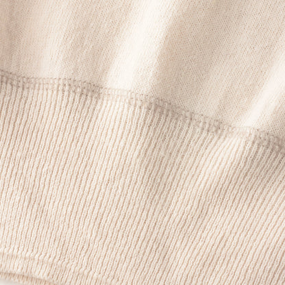 FINE SLUB COTTON LINEN KNIT