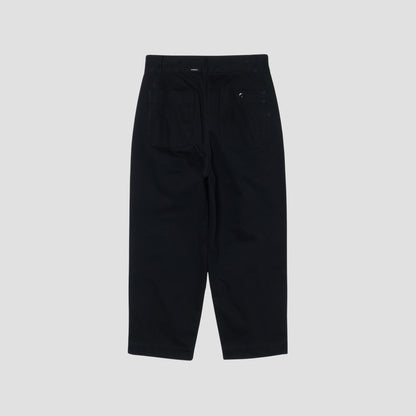 BRUSHED BACK COTTON TWILL TROUSERS