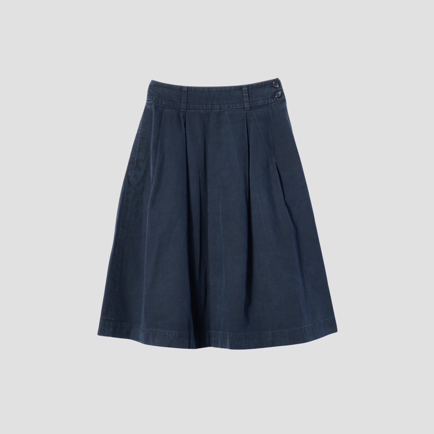 COTTON OXFORD SKIRT