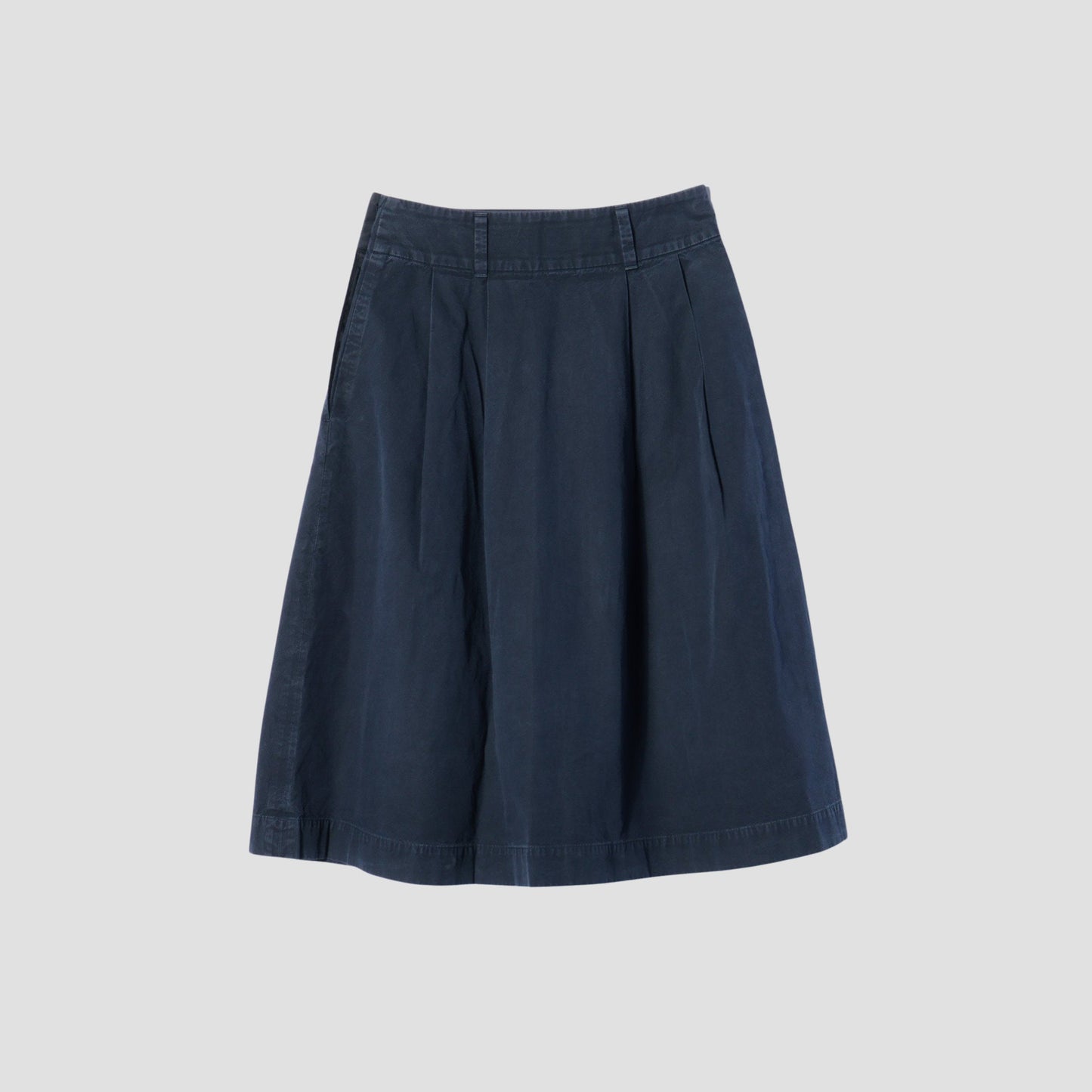 COTTON OXFORD SKIRT