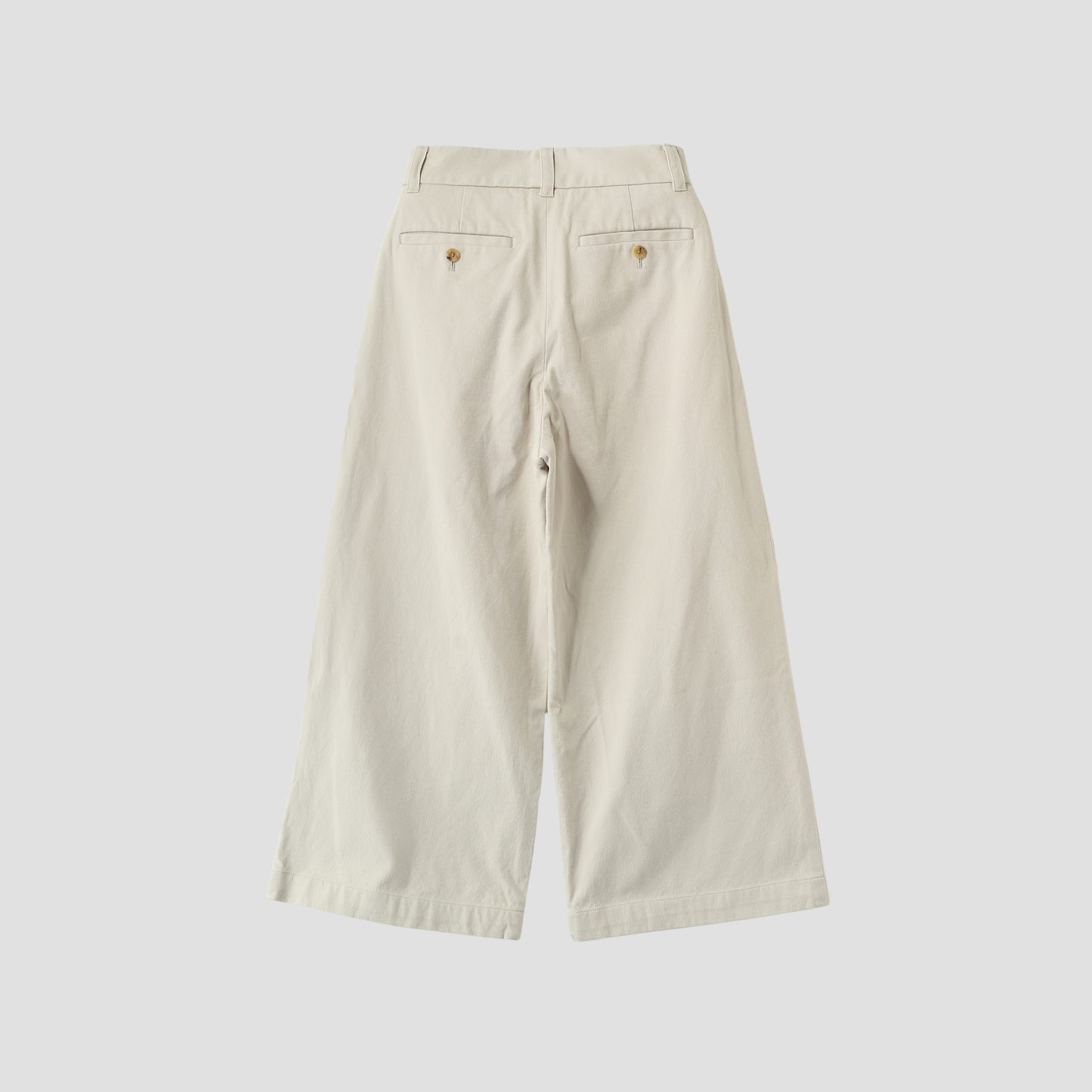 COTTON TWILL TROUSERS