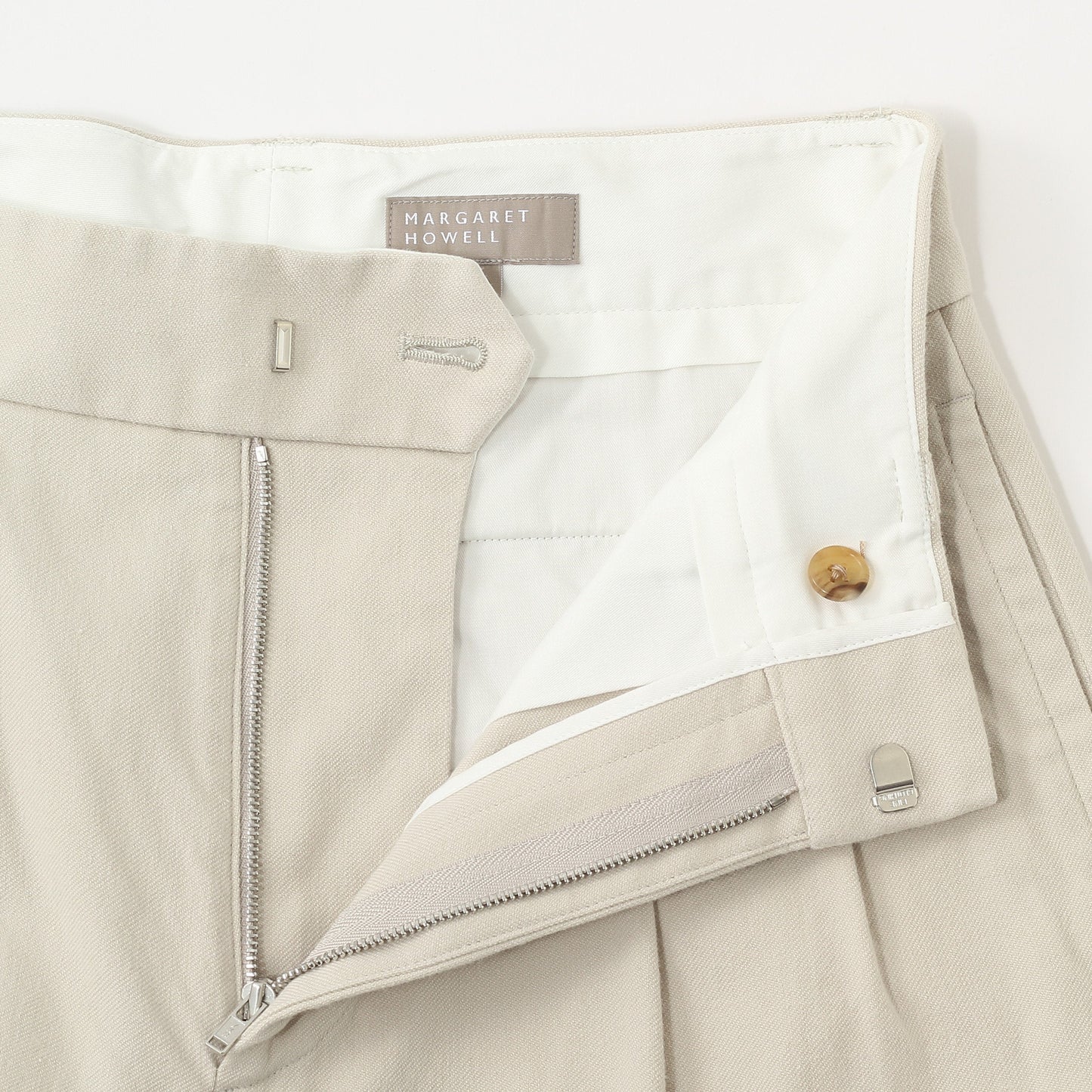 COTTON TWILL TROUSERS