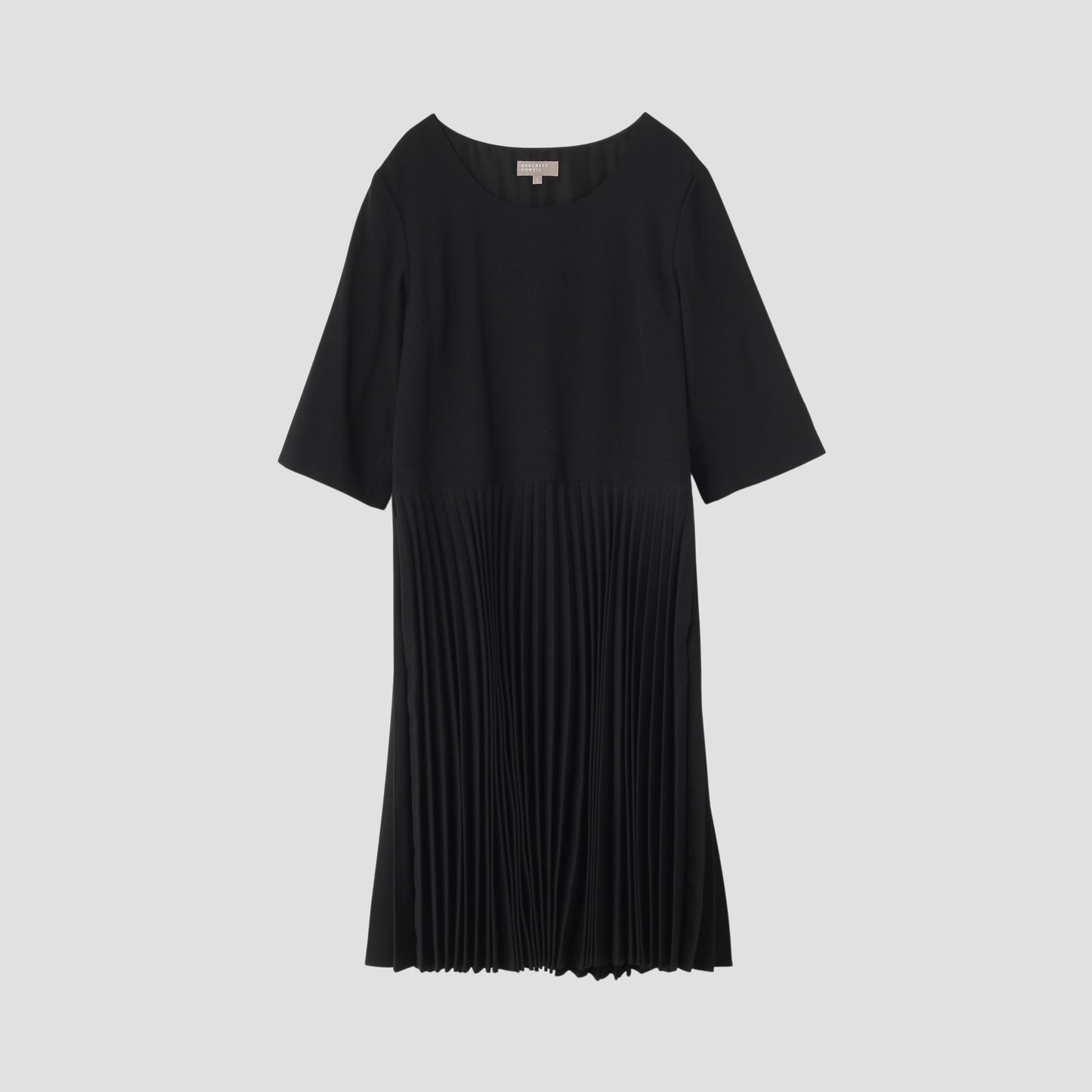FINE WOOL GABARDINE DRESS