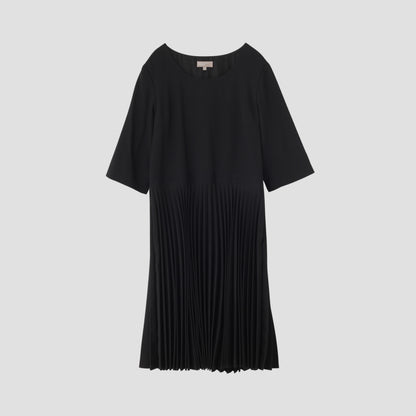 FINE WOOL GABARDINE DRESS