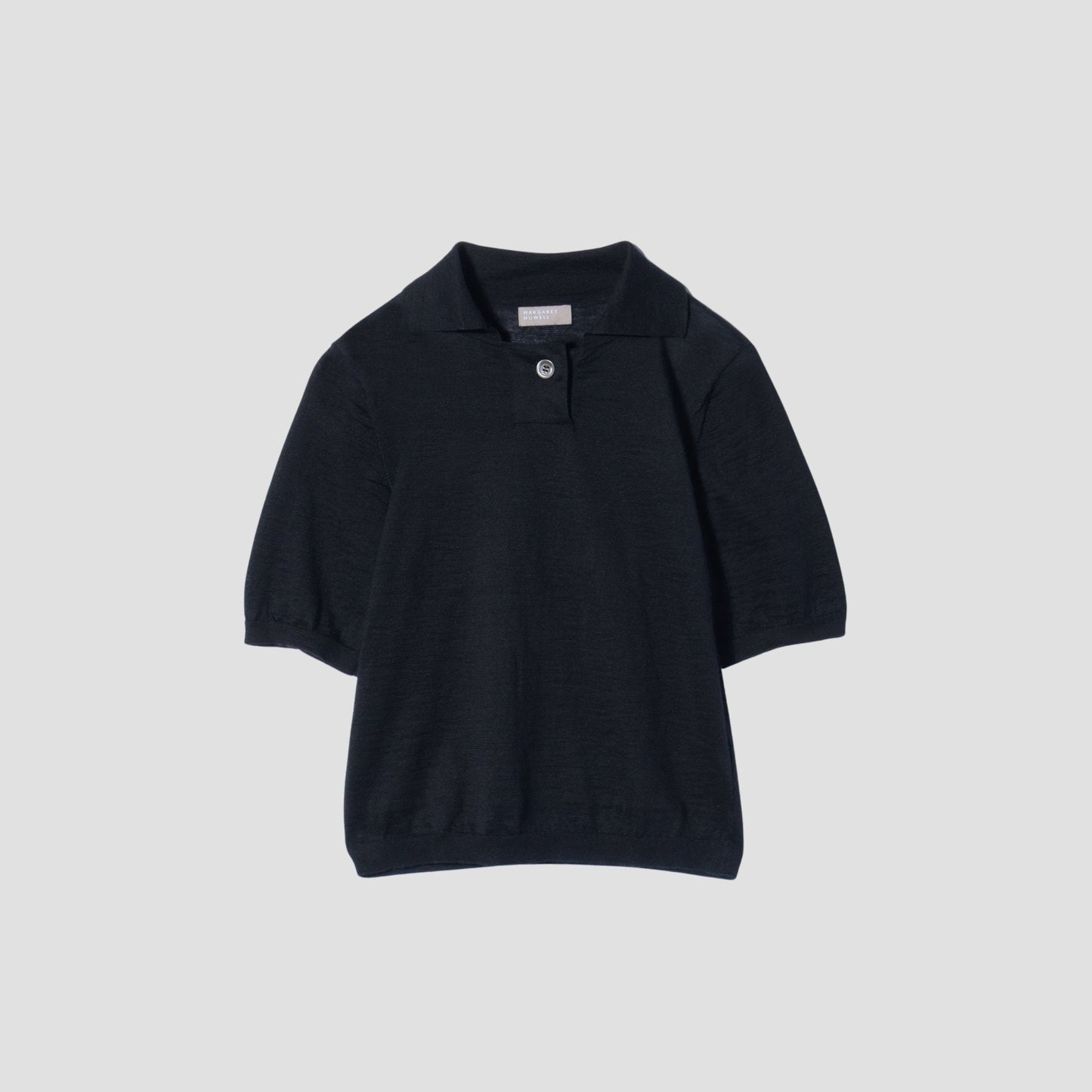 POLO COLLAR JUMPER KNIT