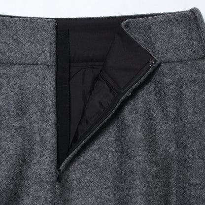 FELTED WOOL JERSEY SKIRT