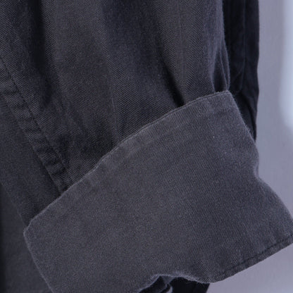 PLAIN COTTON FLANNEL SHIRT