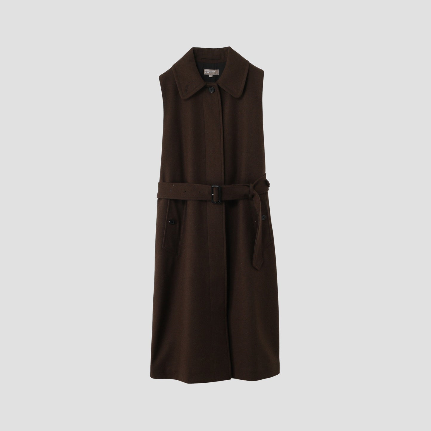 DRY WOOL TWILL DRESS