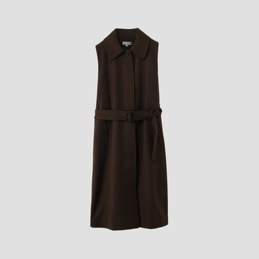 DRY WOOL TWILL DRESS