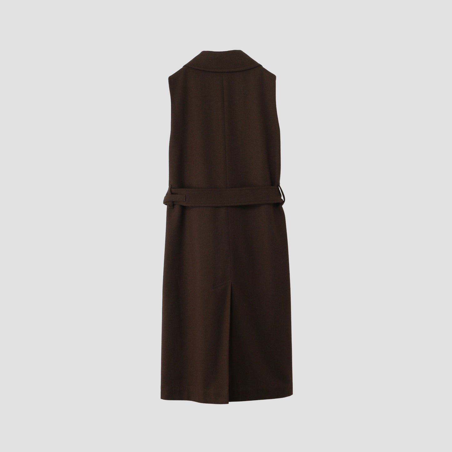 DRY WOOL TWILL DRESS