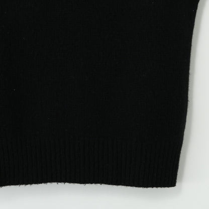 SHAWL COLLAR VEST KNIT