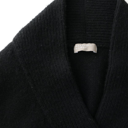 SHAWL COLLAR VEST KNIT