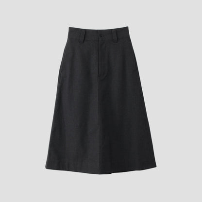 WOOL COTTON DRILL SKIRT