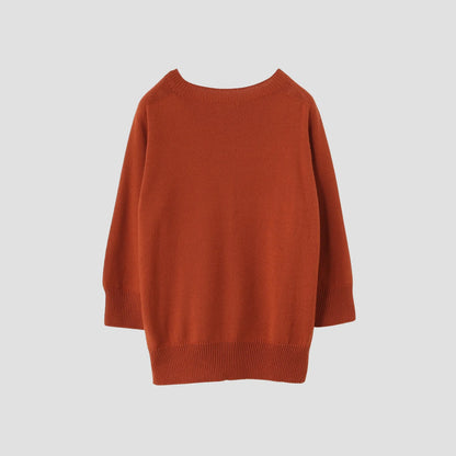 WOOL COTTON JUMPER KNIT