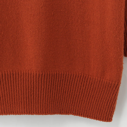 WOOL COTTON JUMPER KNIT