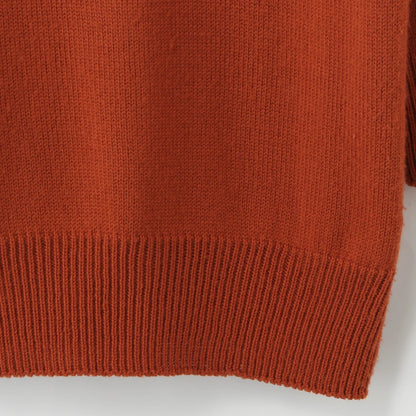 WOOL COTTON JUMPER KNIT