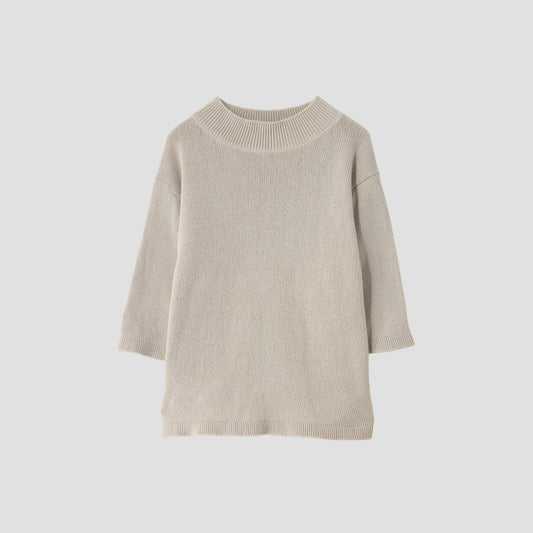LOW GAUGE COTTON KNIT