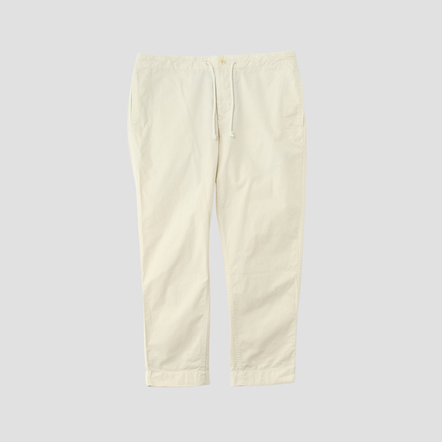 SUPERFINE COTTON TWILL TROUSERS