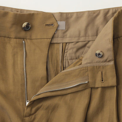 VISCOSE COTTON TWILL TROUSERS