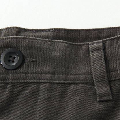 BRUSHED COTTON DRILL TROUSERS