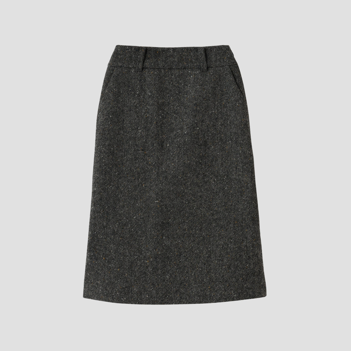 WOOL TWEED SKIRT