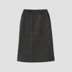 WOOL TWEED SKIRT