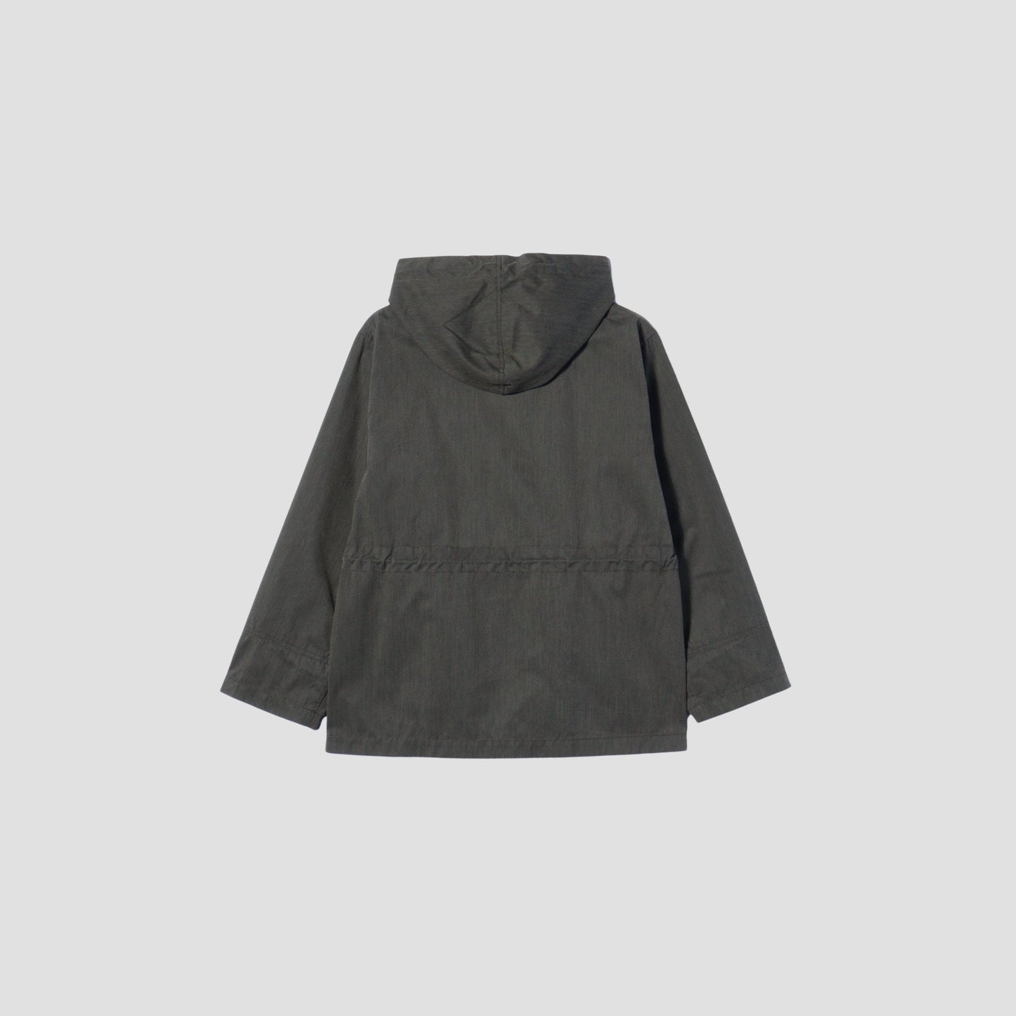PROOFED IRREGULAR WEAVE BLEND COAT