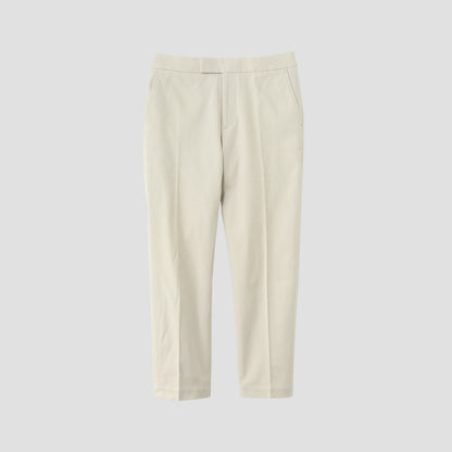 COTTON TWILL TROUSERS