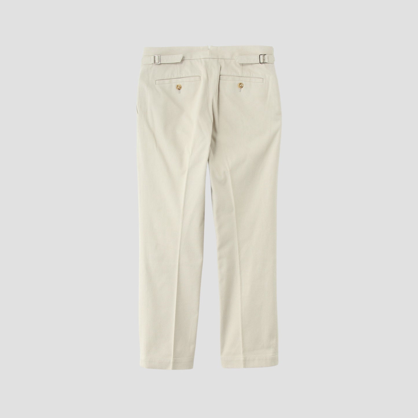 COTTON TWILL TROUSERS