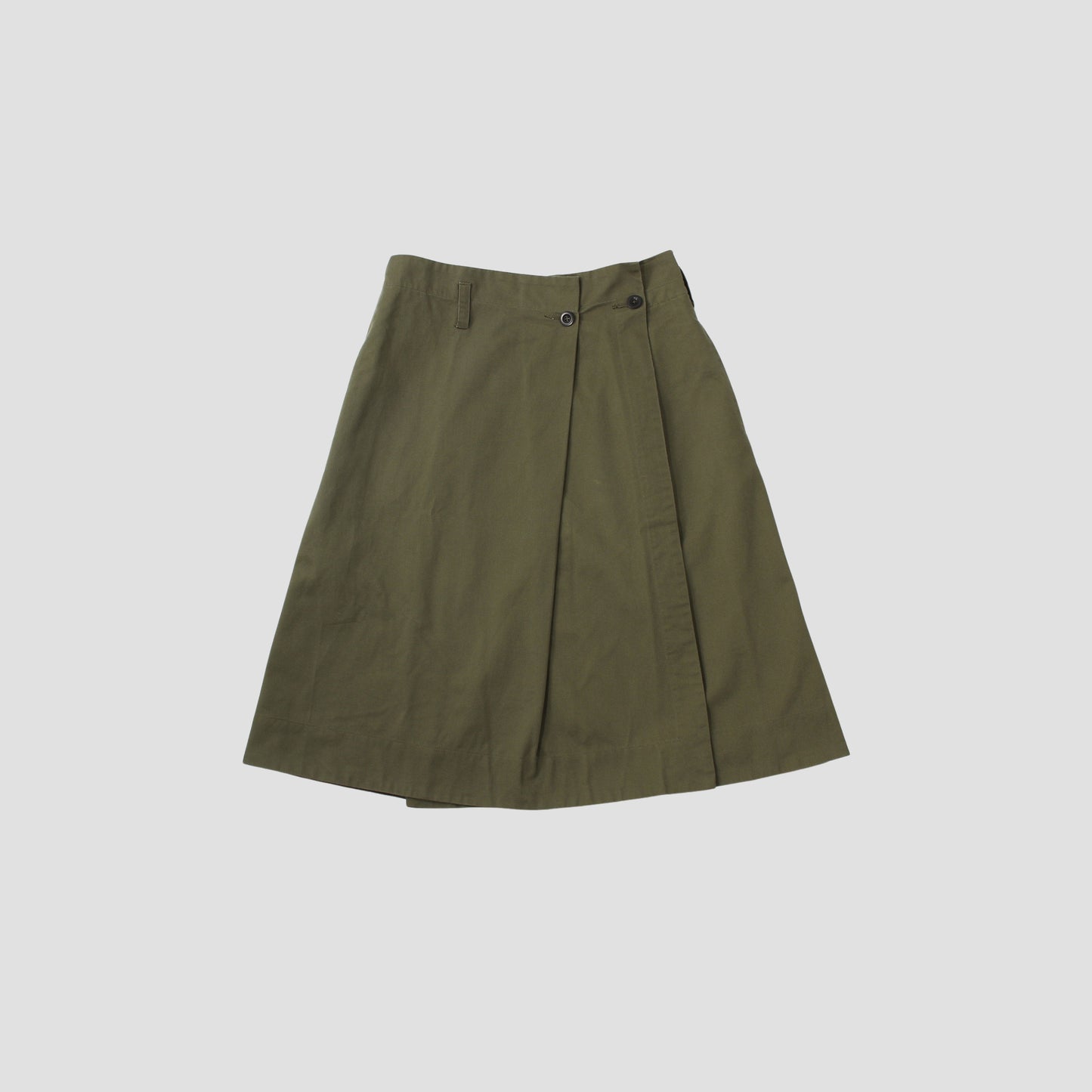 SOFT COTTON TWILL SKIRT