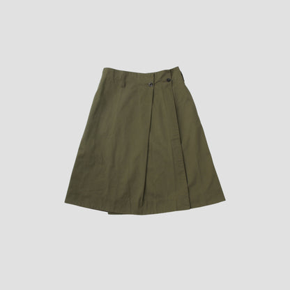 SOFT COTTON TWILL SKIRT