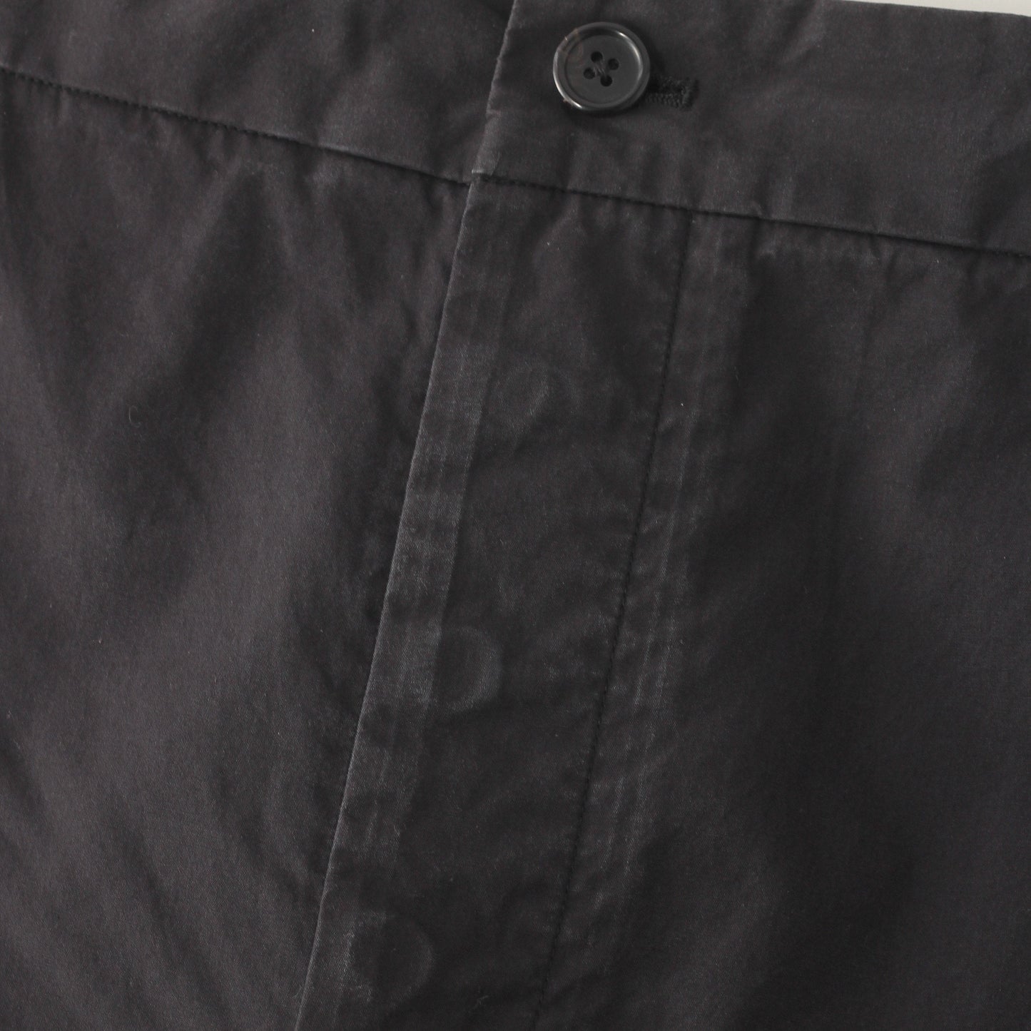 WASHED YARN DYE POPLIN TROUSERS
