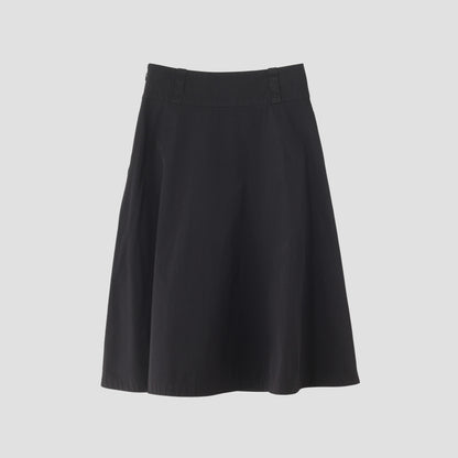 DENSE FINE COTTON TWILL SKIRT