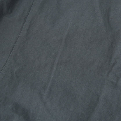 PLAIN WEAVE COTTON LINEN DRESS