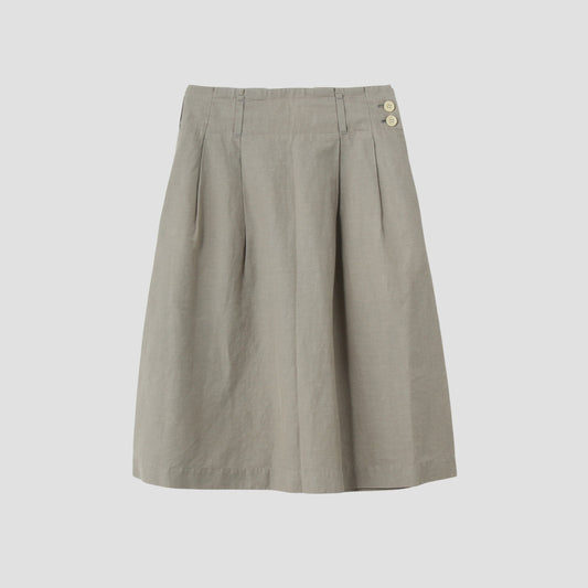 COTTON LINEN SKIRT